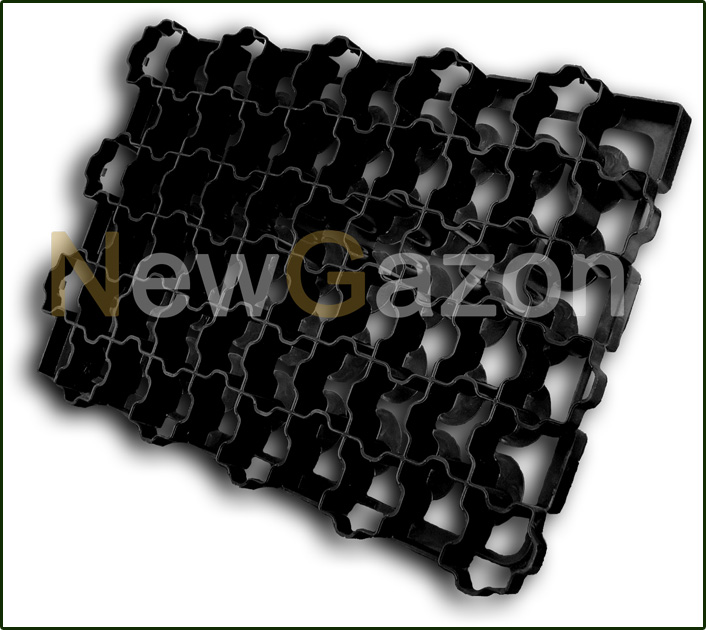 Газонная решетка черная - NewGazon